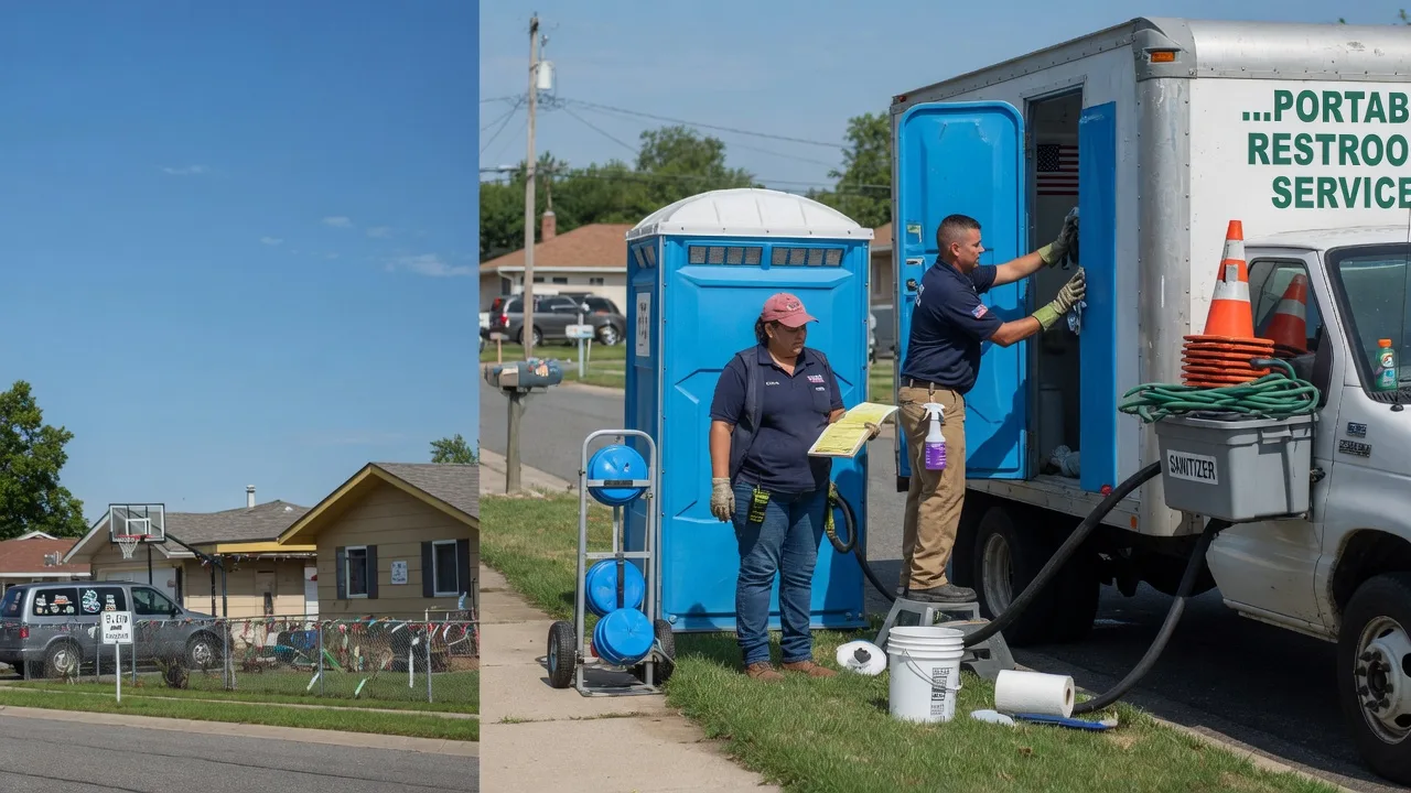 Portable Toilet Rental in Houston, OH near me